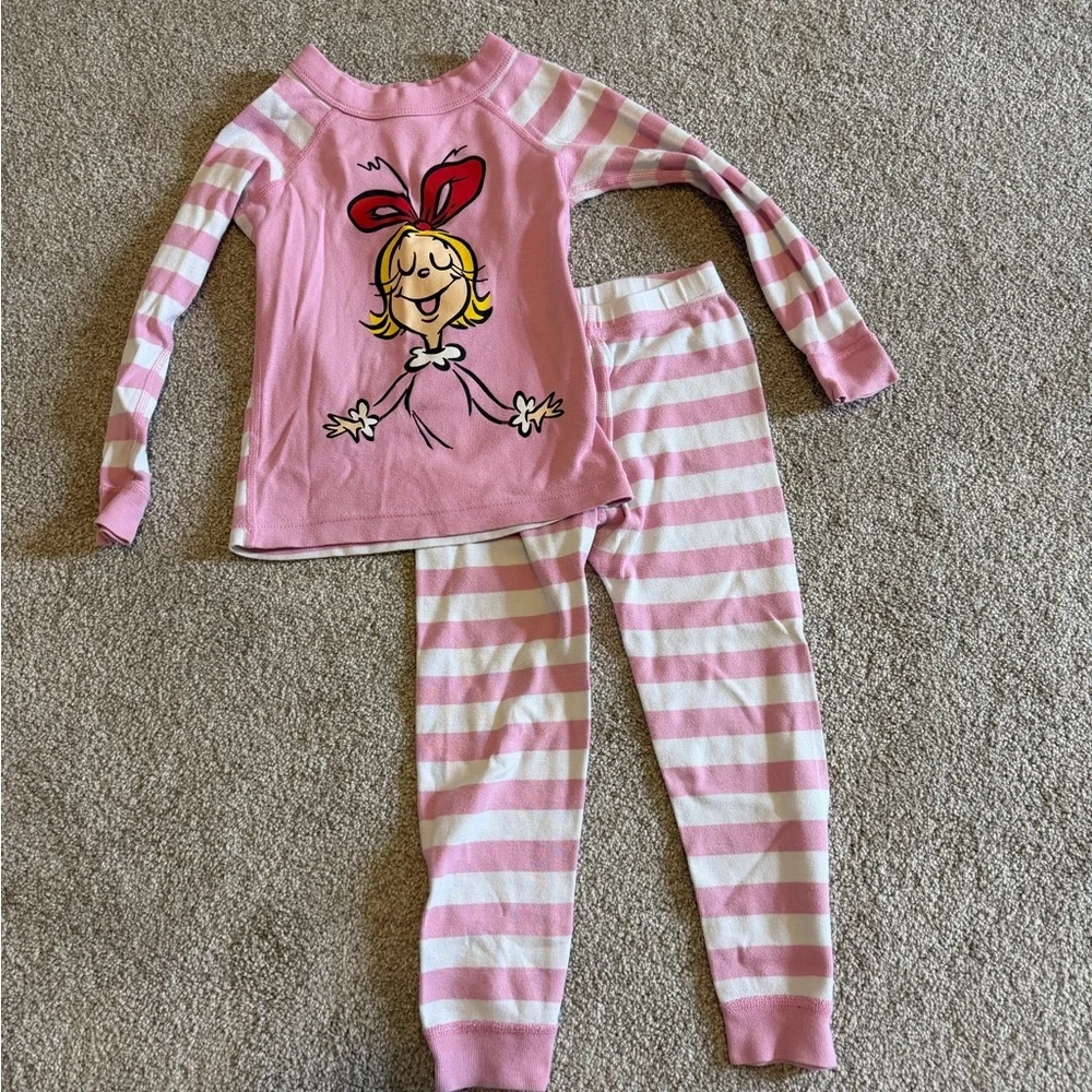 Hanna Andersson Cindy Lou Grinch Girls Pajama